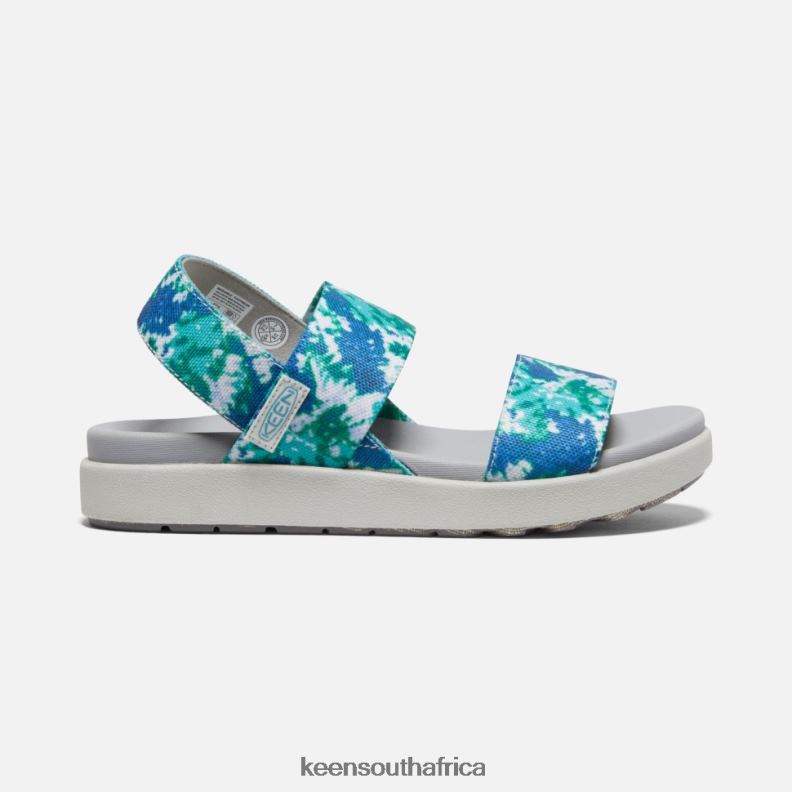 Elle Backstrap Sandal Porcelain-Tie Dye R268B376 Keen Women