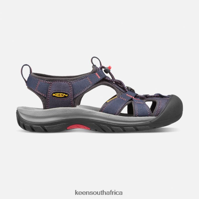 Venice H2 Sandals Midnight Navy-Hot Coral R268B110 Keen Women