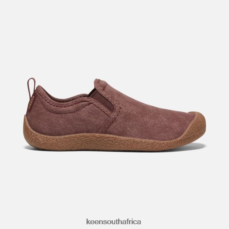 Howser Canvas Slip-On Andorra-Brown R268B140 Keen Women