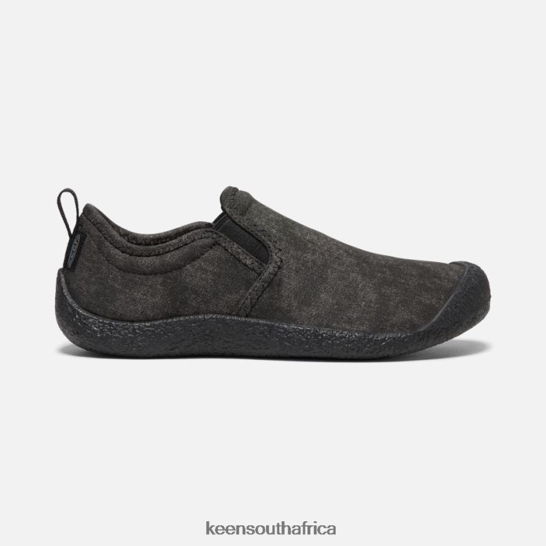 Howser Canvas Slip-On Black R268B141 Keen Women
