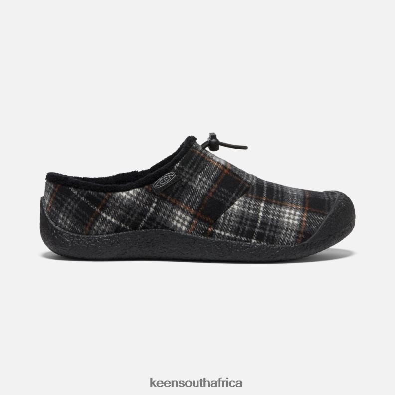 Howser III Slide Black Plaid-Steel Grey R268B345 Keen Women