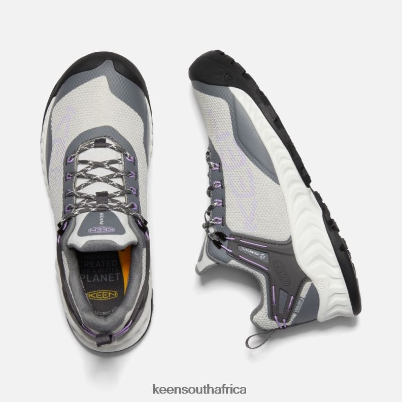 NXIS EVO Waterproof Shoe Steel Grey-English Lavender R268B400 Keen Women