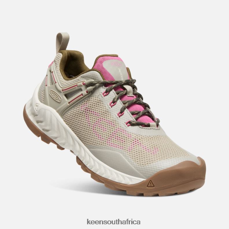 New NXIS EVO Waterproof Shoe Plaza Taupe-Ibis Rose R268B134 Keen Women