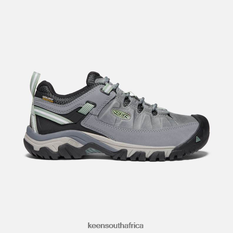 Targhee III Waterproof Hiking Shoes Bleacher-Duck Green R268B153 Keen Women