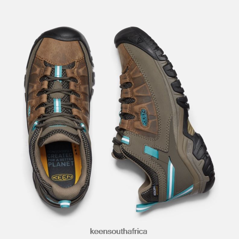 Targhee III Waterproof Hiking Shoes Toasted Coconut-Porcelain R268B152 Keen Women