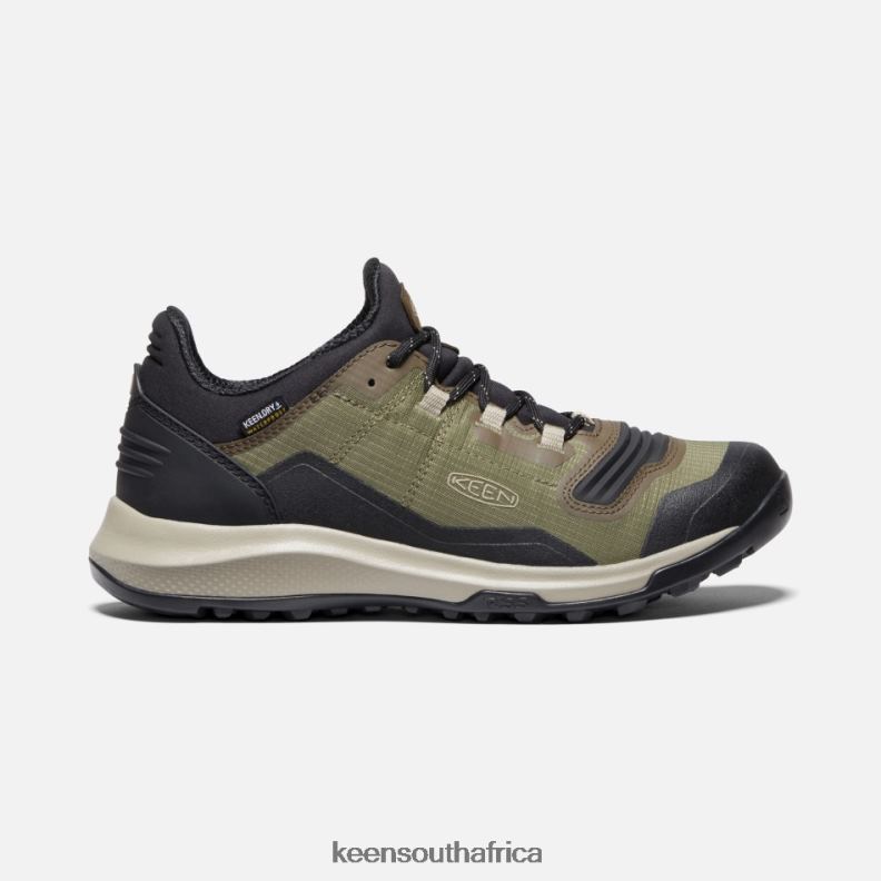 Tempo Flex Waterproof Trainers Capulet Olive-Black R268B119 Keen Women