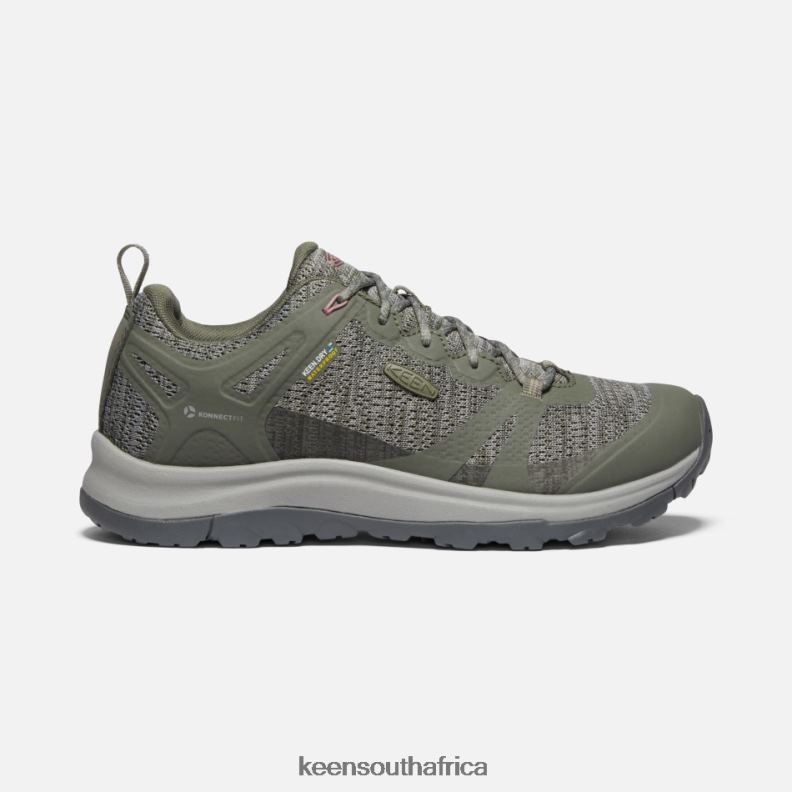 Terradora II Waterproof Hiking Trainers Dusty Olive-Nostalgia Rose R268B157 Keen Women
