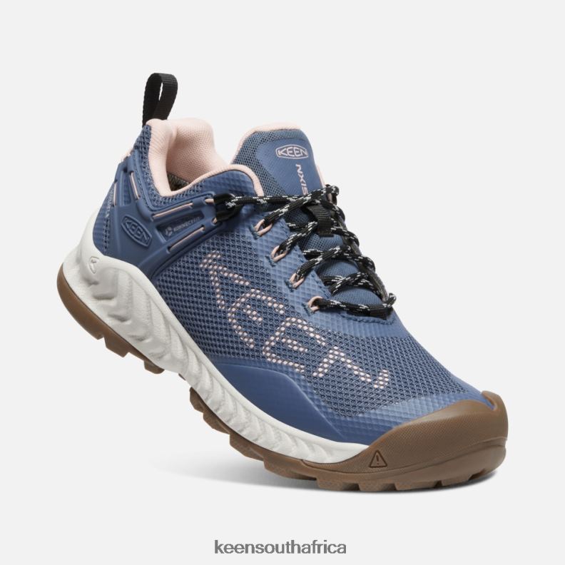 Vintage Indigo-Peachy NXIS EVO Waterproof Shoe Vintage Indigo-Peachy KEEN R268B326 Keen Women