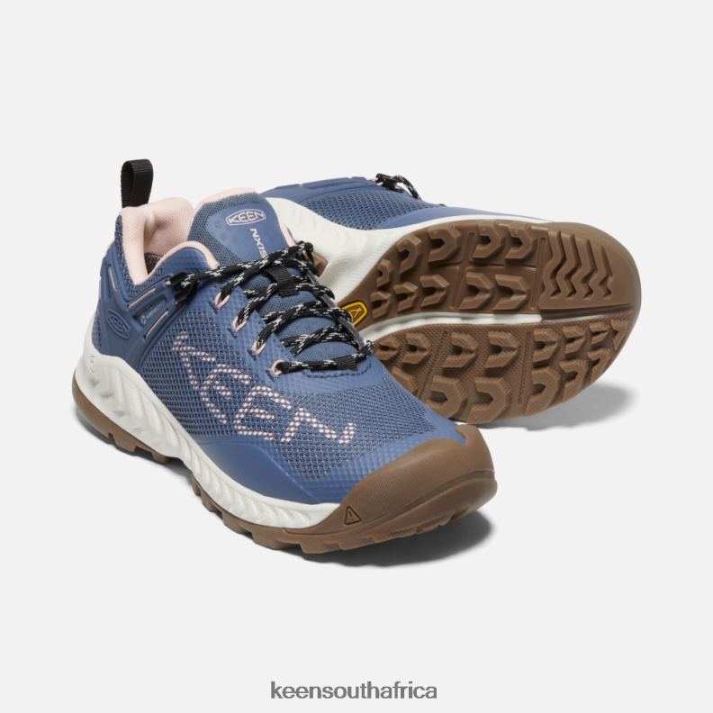 Vintage Indigo-Peachy NXIS EVO Waterproof Shoe Vintage Indigo-Peachy KEEN R268B326 Keen Women