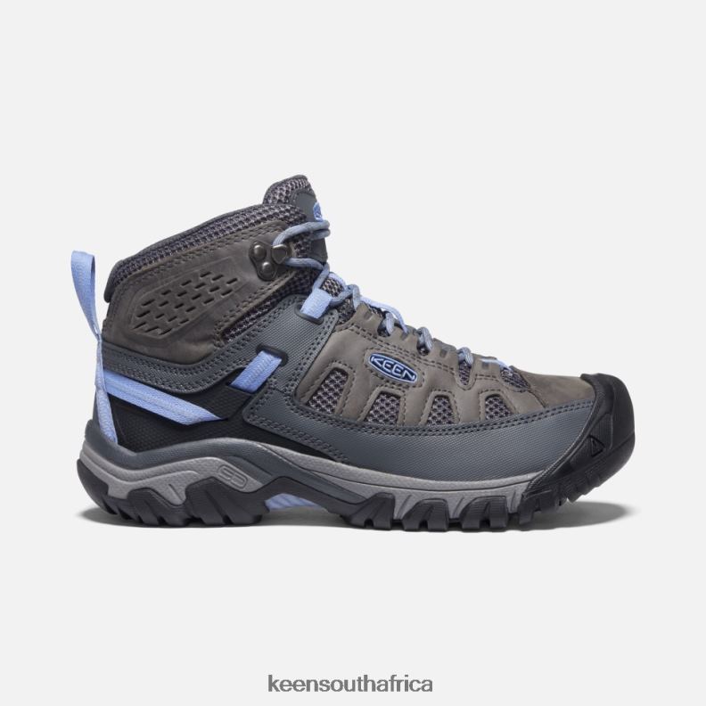 Targhee Vent Mid Steel Grey-Hydrangea R268B533 Keen Women